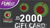 2000 NIS Gift Card