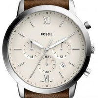 FOSSIL ANALOG WATCH 0 JWL SS LEATHER STRAP