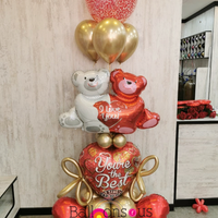 LOVE BEARS ARRANGEMENT