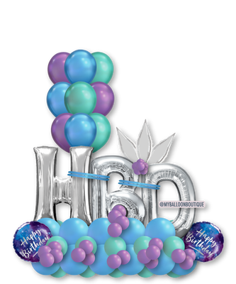 Birthday - Elegant HBD arrangement - 2Mx2M