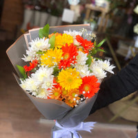 Bouquet Of Multicolored Roses