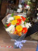 Bouquet Of Multicolored Roses