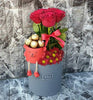 Cute Red Roses & Ferrero Rocher Set