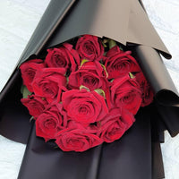 Simple Red Roses Bouquet