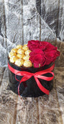 Red Roses & Ferrero Rocher Simple Set