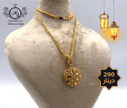 سنسال مع تعليقة Gold Necklace with Pendant