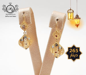 حلق ذهب  Gold Earrings