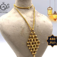 سنسال مع تعليقة Gold Necklace with Pendant