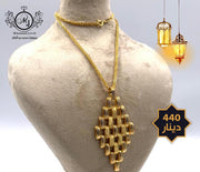 سنسال مع تعليقة Gold Necklace with Pendant