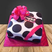 Red Velvet Cake , Gift Shape , Filled Chocolate Chip