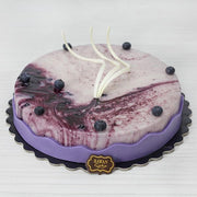 BLUEBERRY MOUSSE CAKE