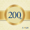 Gift Card   200 J.D