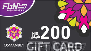 Osmanbey Palestine 200NIS Gift Card